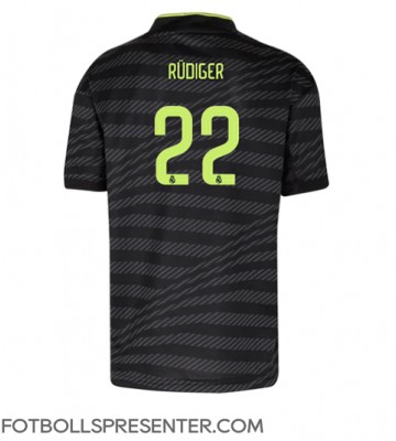 Real Madrid Antonio Rudiger #22 Tredje Matchtröja 2022-23 Kortärmad